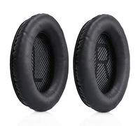 Almohadillas de Repuesto para Bose Quiet Comfort QC35 / 35ii QC25 QC15 QC2 Ae2 Ae2i Ae2w SoundTrue AEII SoundLink AEII Auriculares de MMOBIEL - Almohadilla Auriculares - Cascos Cojines - Negro