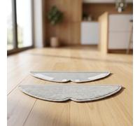 Almohadillas de repuesto para Dreame D20 D20 Pro Plus - Paños de microfibra de alta resistencia, almohadillas de mopa húmeda, piezas de aspiradora de madera para azulejos laminados, juego 4/10 (juego