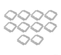 Almohadillas de repuesto para Ecovacs para winbot Mini2 Air2 One Pro One2 - Paños de microfibra reutilizables Partes de aspiradora robot hojas de limpieza sin rayas gris 8-12 piezas (10 piezas)