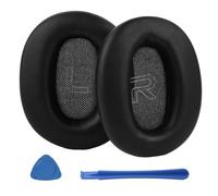 Almohadillas de repuesto para Edifier W820BT/W828NB, almohadillas de espuma viscoelástica suave y piel de proteína, almohadillas de repuesto con aislamiento de ruido de alta densidad (negro)