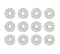 Almohadillas de repuesto para fregona ECOVACS para deebot T30C para omni para t30 para Pro T50 Max - Paños lavables de microfibra, paquete de 4 (12 piezas)