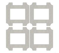 Almohadillas de repuesto para fregona ECOVACS para robot aspirador Deebot W2S, accesorios lavables de microfibra (paquete de 4)