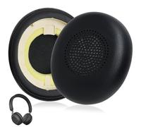 Almohadillas de repuesto para Jabra Elite 45h 65/Evolve2 40/Elite, para auriculares Evolve2 MS UC, piezas para auriculares de espuma viscoelástica, almohadillas para auriculares con suave piel