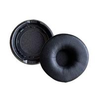 Almohadillas de Repuesto para Jabra Engage 55/65/75, Fundas para Almohadillas, Negro