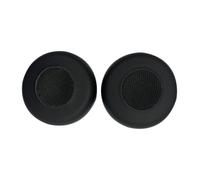 Almohadillas de Repuesto para Jabra Evolve 20/20SE/30/30II/40/65/65+, Almohadillas Auriculares para Jabra Evolve 65UC 65MS/40UC 40MS/ 30US 30MS 30II/20SE 20UC 20MS, Cuero Proteico (Negro)