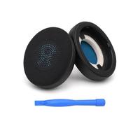 Almohadillas de Repuesto para Jabra Evolve2 65/40 / Elithe 45H Wireless Auriculares de MMOBIEL - Gel Refrigerante Almohadilla Auriculares - Cascos Cojines - Negro