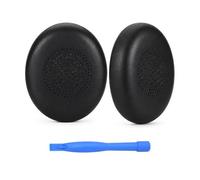 Almohadillas de Repuesto para Jabra Evolve2 65/40 / Elithe 45H Wireless Auriculares de MMOBIEL - Memory Foam y Protein PU Almohadilla Auriculares - Cascos Cojines - Negro