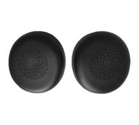 Almohadillas de Repuesto para Jabra Evolve2 75 PC Wireless (Negro) | No compatible con Evolve 75, Espuma de Memoria y Cuero Proteico