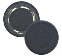 Almohadillas de repuesto para Jabra para Evolve 75 Plus UC para ms - Piezas de auriculares de piel de proteína fácil de instalar en casa y trabajo, 6,5 cm
