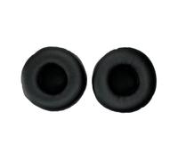 Almohadillas de repuesto para Jabra Pro 9400/9450/9460/9465/9470/920/925/929/930,Almohadillas auriculares para Jabra BIZ 2400/BIZ 2400II/BIZ 1500/GN2000/UC Voice 550,Cuero PU,Espuma con Memoria(Negro)