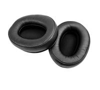 Almohadillas de Repuesto para Kingston HyperX Cloud Hurricane 2/ Alpha Alpha S, Diseño Ergonómico, Aislamiento y Comodidad, Cuero Proteico, Negro