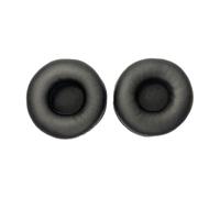 Almohadillas de Repuesto para Koss Porta Pro PP, Almohadillas Auriculares para Koss KSC35/KSC55/KSC75, Espuma de Memoria y Cuero Proteico (Negro)