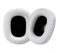 Almohadillas de repuesto para Logitech G para Pro X SE Gaming Headset - Espuma suave con aislamiento de ruido negro (proteína blanca perlada)