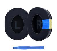 Almohadillas de Repuesto para Logitech G Pro, G Pro X, G Pro X 2, G Pro X SE Auriculares de MMOBIEL - Gel Refrigerante Almohadilla Auriculares - Cascos Cojines - Negro