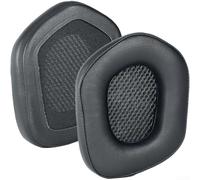 Almohadillas de repuesto para Logitech G533/G335, almohadillas de piel sintética, fundas para auriculares para juegos y almohadillas de espuma de repuesto para auriculares Logitech (C)