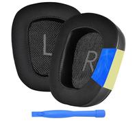Almohadillas de Repuesto para Logitech G935/G933 Auriculares de MMOBIEL - Gel Refrigerante Almohadilla G230, G231, G233, G332, G35, G430, G431, G432, G433, G533, G633, G633S, G635, G930, G933S - Negro