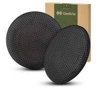 Almohadillas de Repuesto para los oídos Geekria compatibles con Poly Blackwire Serie 3310, 3315, 3325, 3320, C215, C225, C310, C320, C420, C3210, C3220, C3215, C3225 (sin Espuma), Cojines (Negro)