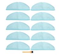 Almohadillas de repuesto para mopa Cecotec para Conga 8090 y para aspiradora robot Ultra 9090 AI diseñadas para proteger suelos mientras se limpia de manera eficiente (paquete de 10)