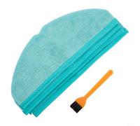 Almohadillas de repuesto para mopa Cecotec para Conga 8090 y para aspiradora robot Ultra 9090 AI diseñadas para proteger suelos mientras se limpia de manera eficiente (paquete de 4)