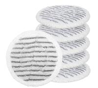 Almohadillas de repuesto para mopa de vapor para Shark Mop S7000, S7000AMZ, S7001 y S7001TGT todo en uno, fregadora y aspiradora, almohadillas de microfibra para fregona, fregadora y desinfectante, paquete de 6