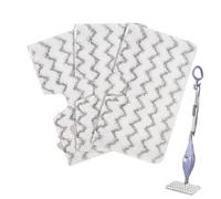 Almohadillas de repuesto para mopa de vapor Shark S3501 para Shark Steam Pocket Mop S3601D S3601 S3801CO S3901 S3550 SE450 para Shark Steamer Pads lavable cubierta de paño de microfibra limpiador de