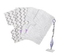 Almohadillas de repuesto para mopa Shark Steam Pocket S3501 para Shark Steam Mop S3601 S3601D S3801CO S3901 S3550 SE450 para Shark Steamer Pads lavable, paño de microfibra para limpieza de suelos, 4