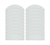 Almohadillas de repuesto para mopa T9 T8 N8 Pro para aspiradora robot AIVI MAX Series, paquete de 20 paños de limpieza de microfibra lavables, 24 x 9,5 cm (20 unidades)