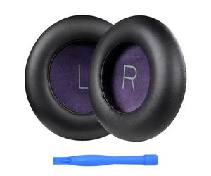 Almohadillas de Repuesto para Plantronics BackBeat Pro 1 Headset Auriculares de MMOBIEL - Protein PU Almohadilla Auriculares - Cascos Cojines - Negro