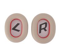 Almohadillas de Repuesto para Plantronics Backbeat Pro2 SE, para Voyager 8200 UC, Almohadillas de Cuero Proteico Suave para Auriculares (White)