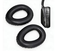 Almohadillas de Repuesto para PXC480 PXC550 PXC550 II, para MB 660 UC para MB 660 MC para EPOS Adapt 660 Auriculares, Cuero de Proteína y Esponja de Aislamiento de Ruido, Negro