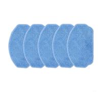 Almohadillas de repuesto para robot aspirador EICOBOT BR150, paños lavables, absorción superior, protección contra arañazos, paquete de 5 o 10 unidades para suelos suaves y reutilizables (paquete de 5
