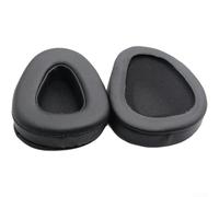 Almohadillas de repuesto para Skullcandy Aviator 1 y para 2 auriculares, almohadillas de espuma suave, color negro, ajuste cómodo, larga duración, fácil de instalar para 2 unidades (negro)