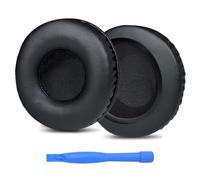 Almohadillas de Repuesto para Skullcandy Hesh, Hesh 2, Hesh 2 Bluetooth Wireless Over-Ear Headphones Auriculares de MMOBIEL - Memory Foam Protein PU Almohadilla Auriculares - Cascos Cojines -Negro