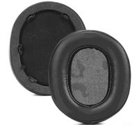 Almohadillas de repuesto para Sony H9 II WH-G910N H6 Air, almohadillas de cuero resistentes para protección contra el uso diario, ajuste cómodo y graves profundos negros (proteína negra)
