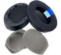 Almohadillas de repuesto, para Sony MDR-1000X WH-1000XM2 XM3 XM4 XM5, para escuchar cómodamente durante sesiones (E)