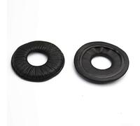 Almohadillas de repuesto para Sony para MDR-V150 V100 ZX100 V300 ZX300 ZX110AP ZX310, almohadillas de espuma viscoelástica con cuero artificial (negro)