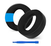 Almohadillas de repuesto para Sony PlayStation 5 PULSE 3D, PS5 PULSE 3D, almohadillas inalámbricas para los oídos, almohadillas para auriculares (gel refrigerante/negro)