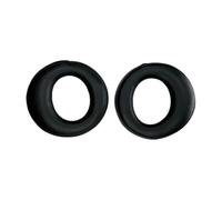 Almohadillas de Repuesto para Sony PS4 Gold Wireless, Almohadillas Auriculares para Sony PS3 PS4 Gold Modell CECHYA-0083, Espuma de Memoria y Cuero Proteico (Negro)