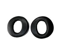 Almohadillas de Repuesto para Sony PS4 Platinum Wireless, Almohadillas Auriculares para Sony PS4 Modell CECHYA-0090, Espuma de Memoria y Cuero Proteico (Negro)