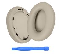 Almohadillas de Repuesto para Sony WH-1000XM3 Noise Cancelling Auriculares de MMOBIEL - Memory Foam y Protein PU Almohadilla Auriculares - Cascos Cojines - Marrón