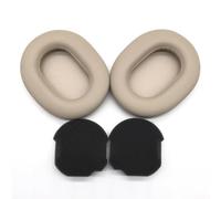 Almohadillas de repuesto para Sony WH-1000XM5: almohadillas de espuma viscoelástica de alta densidad que proporcionan un aislamiento de ruido superior y estilo, fácil de instalar, 7,8 x 10 cm (dorado)