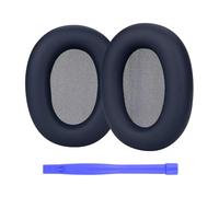 Almohadillas de Repuesto para Sony WH-1000XM6 Noise Cancelling Auriculares de MMOBIEL - Memory Foam y Protein PU Almohadilla Auriculares - Cascos Cojines - Azul