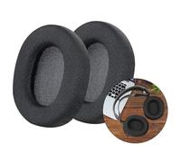 Almohadillas de Repuesto para SteelSeries Arctis 5/Arctis 7/Arctis 7P//Arctis Pro/Arctis 1/Arctis 3Arctis 9/Arctis 9X/Arctis Prime Auriculares Almohadilla de Repuesto(1 Par, Negro)