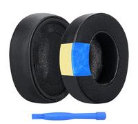 Almohadillas de Repuesto para SteelSeries Arctis Nova Pro Wireless Auriculares de MMOBIEL - Gel Refrigerante Almohadilla Auriculares - Cascos Cojines - Negro