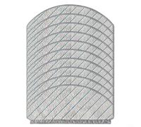 Almohadillas de repuesto para trapeador Bosch Spotless+ BCRD1W y BCRD2W lavables de microfibra (paquete de 10)