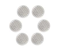 Almohadillas de repuesto para trapeador de vapor Shark S7000AMZ S7001 para fregona de vapor, vapor y exfoliante todo en uno, diseñadas para suelos duros (6 piezas)
