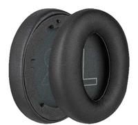 Almohadillas de repuesto Q20 para auriculares Anker Soundcore Life Q20 con cómoda espuma viscoelástica y cubierta de piel de proteína, pieza de reparación, color negro