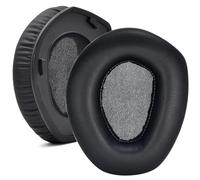 Almohadillas de repuesto RS165 compatibles con auriculares Sennheiser HDR RS165 RS175 RS185 RS195 RS195 orejeras de cuero de proteína suave, almohadillas de espuma viscoelástica, piezas de reparación,