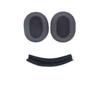 Almohadillas de Repuesto + Set de Diadema Compatible con Sony WH-CH710N/CH720N (Set de 3 Piezas) Black