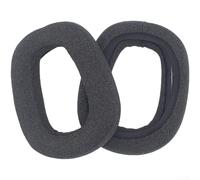 Almohadillas de repuesto suaves al tacto para auriculares Logitech Zone Vibe100 que mejoran la comodidad durante largas horas de escucha (negro)